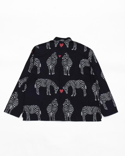 Bohemians ゼブラ柄ダウンジャケット Bohemians ゼブラ柄ダウンジャケット LOVE ZEBRA - Bohemians