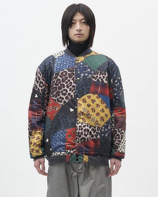 けにーちょ様★ボヘミアンズ クレイジーパッチ リバーシブル ブルゾン クレイジーパッチ（CRAZY PATCH）キルティングリバーシブルブルゾン