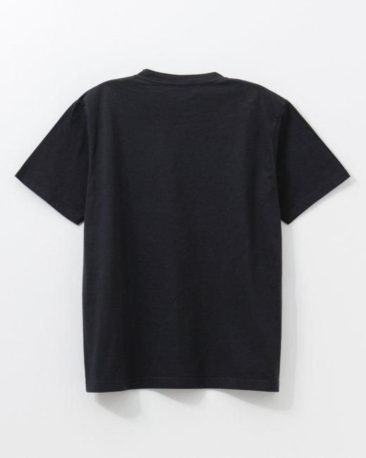 ボギー（プリント）デニムパッチワークTシャツ（半袖）