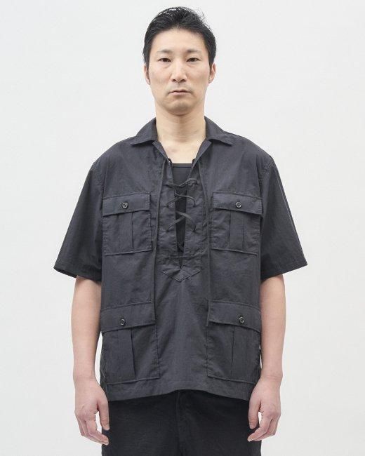 タイプライターサファリシャツ（半袖）