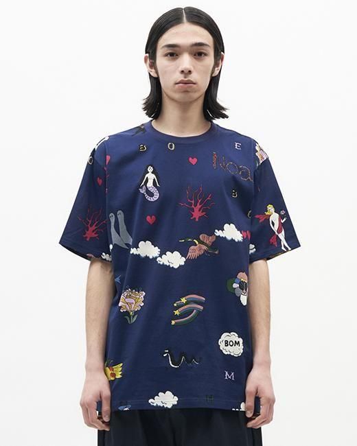 NOAH ノア＊コットンジャージー スリムフィット Tシャツ ノア（NOAH）コットンジャージーTシャツ（半袖）