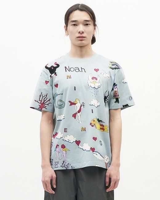 NOAH ノア＊コットンジャージー スリムフィット Tシャツ ノア（NOAH）コットンジャージーTシャツ（半袖）