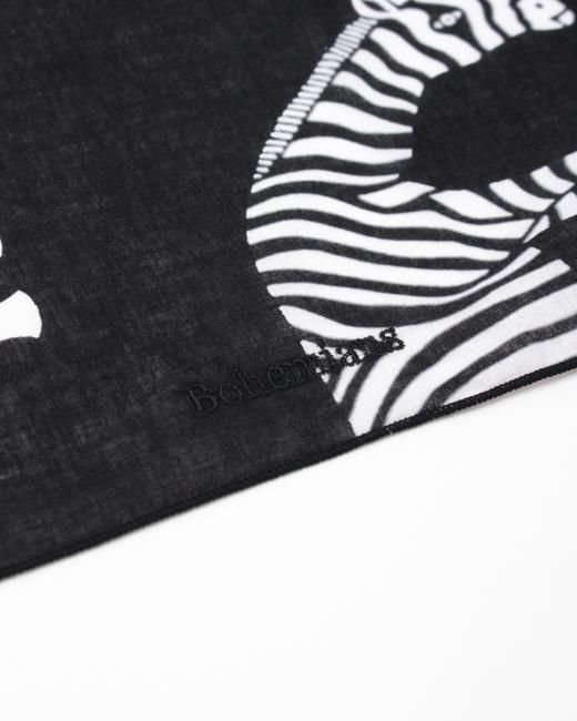 ann demeulemeester ロブスター柄大判バンダナ ann demeulemeester ロブスター柄大判バンダナ Scarves – Ann