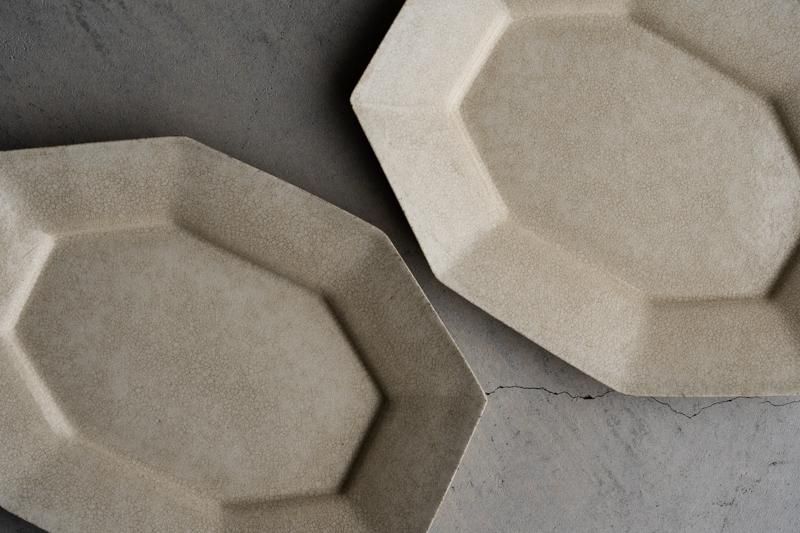 棚橋祐介 長八角皿A（L） - gallery & design URUNO