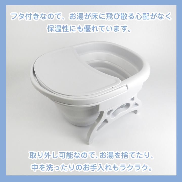 Amazon | ROOMMATE 折り畳みフットバス ブラウン RM-105MA-BR