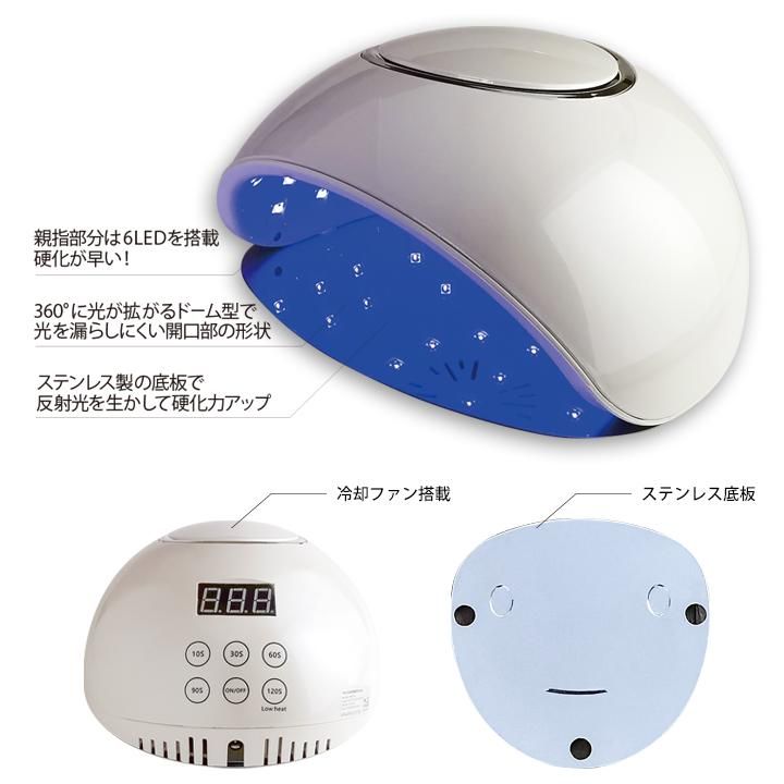 WSPTジャパン UV／LED ジェルライト LUCE コードレス UV/LED ジェルライト LUCE ルーチェ 充電式