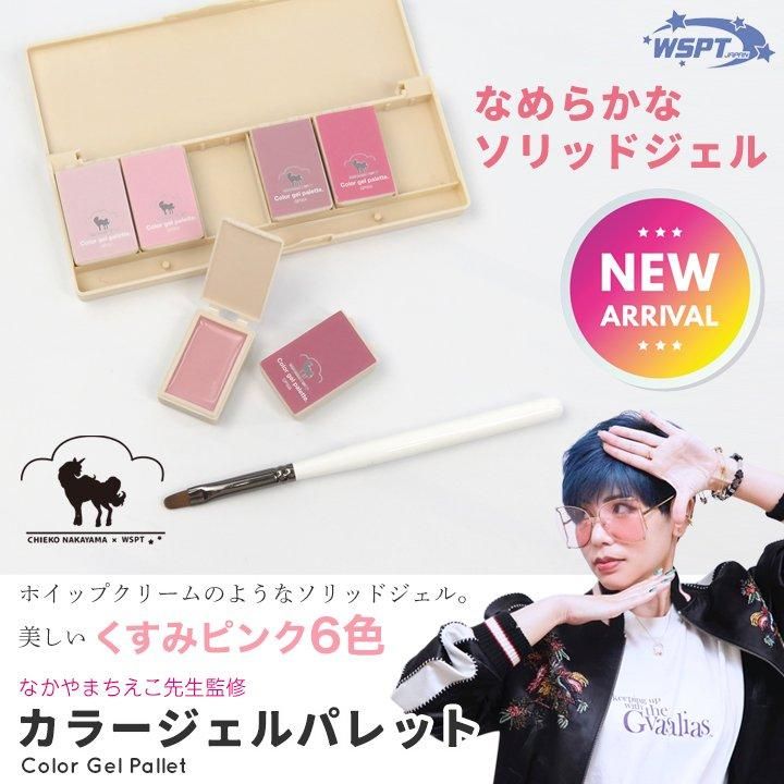 なかやまちえこ先生監修！】 カラージェルパレット ソリッドジェル