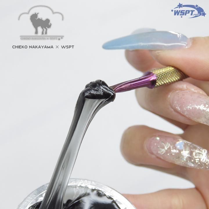 なかやまちえこ先生監修！】 新色 エクステンションジェル ブラック