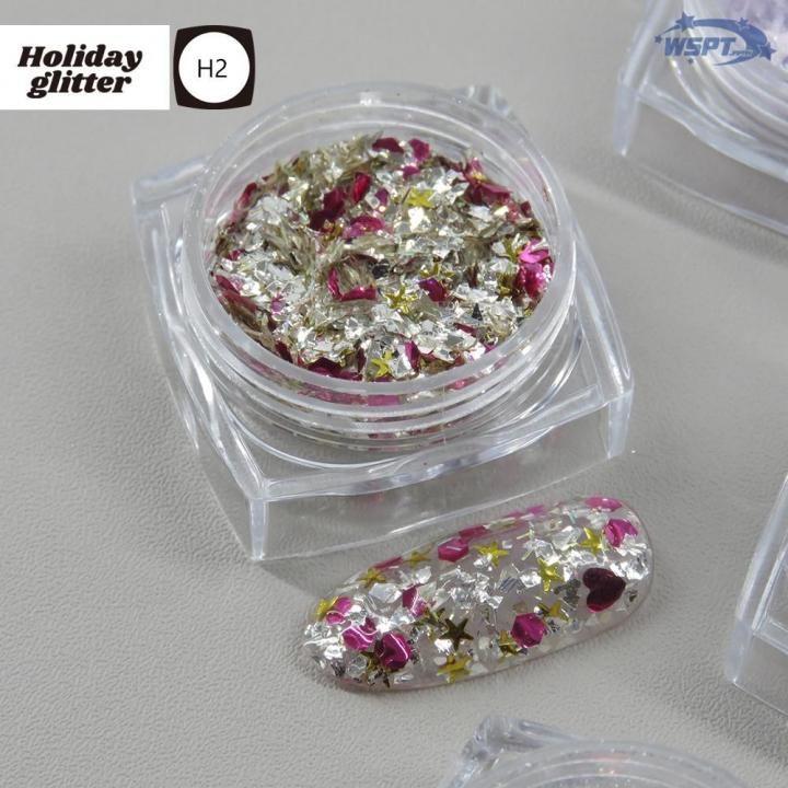 なかやまちえこ先生監修！】 Holiday glitter ホリデーグリッター