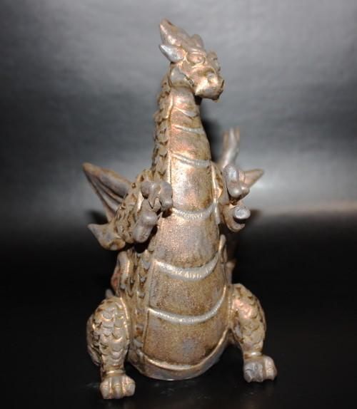金龍の置物 風水 オブジェ 陶器 縁起 龍-9 金龍の置物 風水 オブジェ 陶器 縁起 龍-9