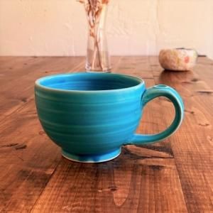 宮城陶器の大きなマカイ　未使用品　2セット 紅型お茶碗 マカイ 花柄 2