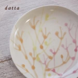 沖縄の陶器ヤチムン　縁起の珊瑚プレート4点セット　島陶芸工房　祝いの食器　一点物 やちむんギフト 珊瑚の器 酒器 食前酒の杯 汲み出し 藍色