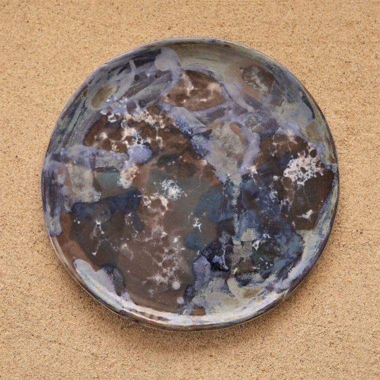 沖縄陶器 やちむん皿