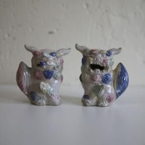 アートシーサー 置物 シーサー作家のオンリーワン紅型29 予約