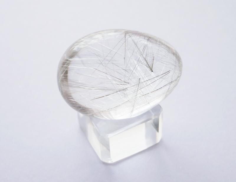 プラチナルチル/卵型 ～奇跡の石～ 希少良質石1点もの - 愛新覚羅ゆう