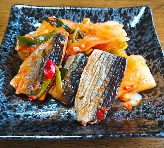伝統 伝統の異文化交流 余市流にしん漬け キムチ 400g 冷凍 マルコウ福原物語