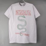 (L) ニルヴァーナ 蛇 Tシャツ(新品)【メール便可】