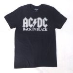 (M) AC/DC BACK IN BLACK Tシャツ　(新品) 【メール便可】