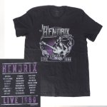 ジミヘンドリックス Tシャツ LIVE 1969  (XL)【メール便可】 新品