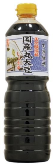 Amazon.co.jp: 伊賀越 国産丸大豆醤油 1L 5個 天然醸造蔵
