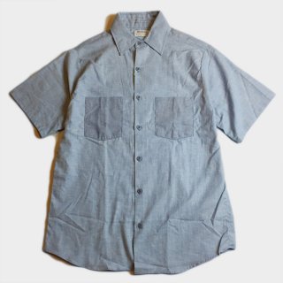 70's CHAMBRAY S/S SHIRTS