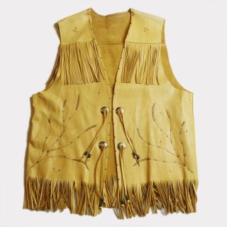 FRENCH WESTERN LEATHER VEST