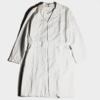 50's FRENCH MEDICAL COAT