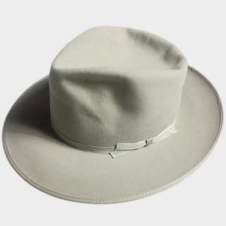 未使用　ステットソン　白ハット STETSON パナマハット ステットソン メンズ 夏用 高級 ハット