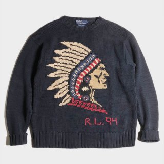 94 INDIAN HEAD SWEATER(L)