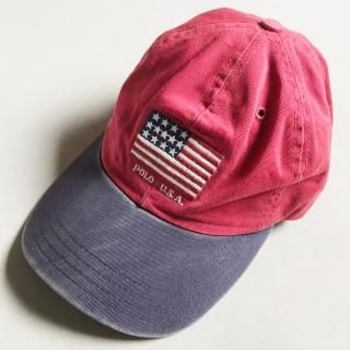 FLAG LOGO CAP(USA)