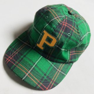 P LOGO CHECK CAP