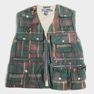 OILED CHECK HUNT VEST (S)