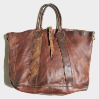 VINTAGE LEATHER TOTE (ITALY)