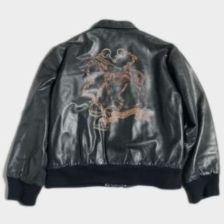 LEATHER A2 JKT(USA-L)