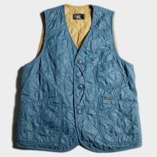QUILTED MOON FACE VEST(M)