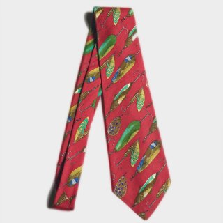 FISHING TOOLS SILK TIE(USA)