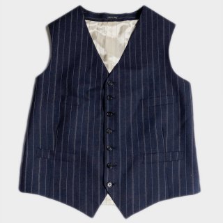 PIN STRIPE VEST(ITALY-42R)