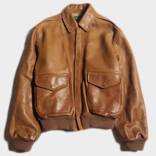 LEATHER A-2 JKT