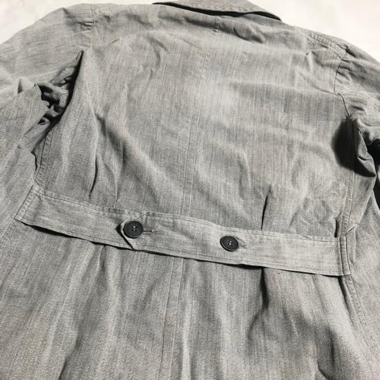 【ぎゃらが】30~40s フレンチアトリエコート 30-40s French Vintage HBT Black Chambray Ateli