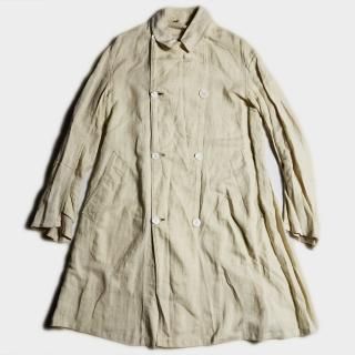 10's F.LINEN DOUBLE B. DUSTER COAT