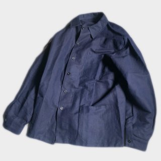 40's INDIGO LINEN CHORE JKT(DEAD)