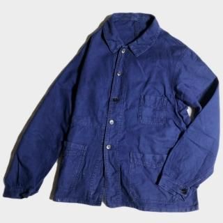 40's BLUE COTTON CHORE JKT