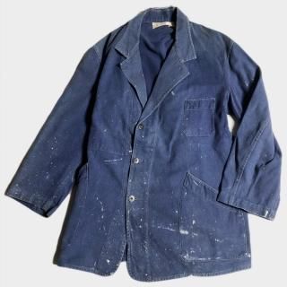 50's F.B. COTTON LAPEL CHORE JKT