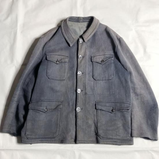 40's FRENCH PIQUE HUNTING JKT, THE FIFTH STREET MARKET