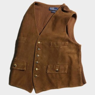 SUEDE / KNIT VEST(L)