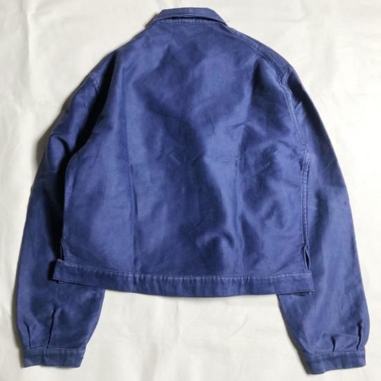 40's F.BLUE MOLESKIN CYCLIST JKT, THE FIFTH STREET MARKET 40's F.BLUE MOLESKIN CYCLIST JKT, THE FIFTH STREET MARKET