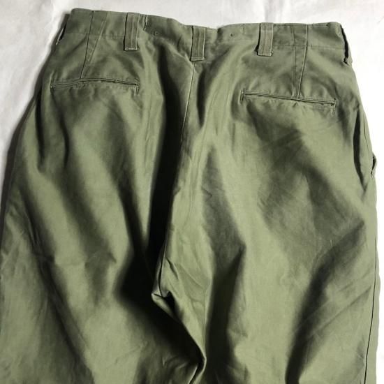 希少 雰囲気◎ 40's US ARMY M-43 Field Trousers 40's U.S. ARMY M-43 FIELD PT(W34), THE FIFTH STREET MARKET