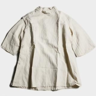 40's F.H.MILITARY LINEN MEDICAL TOPS