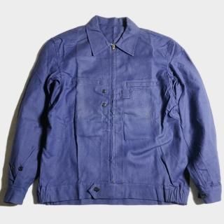 50's F.BLUE TWILL CYCLIST JKT(NOS)