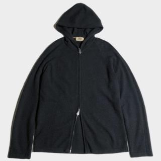 CASHMERE FULL ZIP HOOD(ITALY-M)